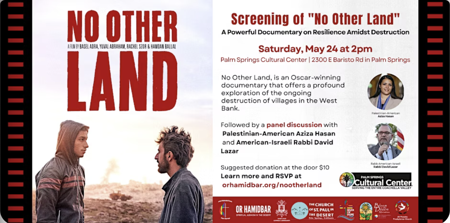 Screening of NO OTHER LAND